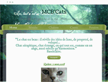 Tablet Screenshot of mcbcats.com